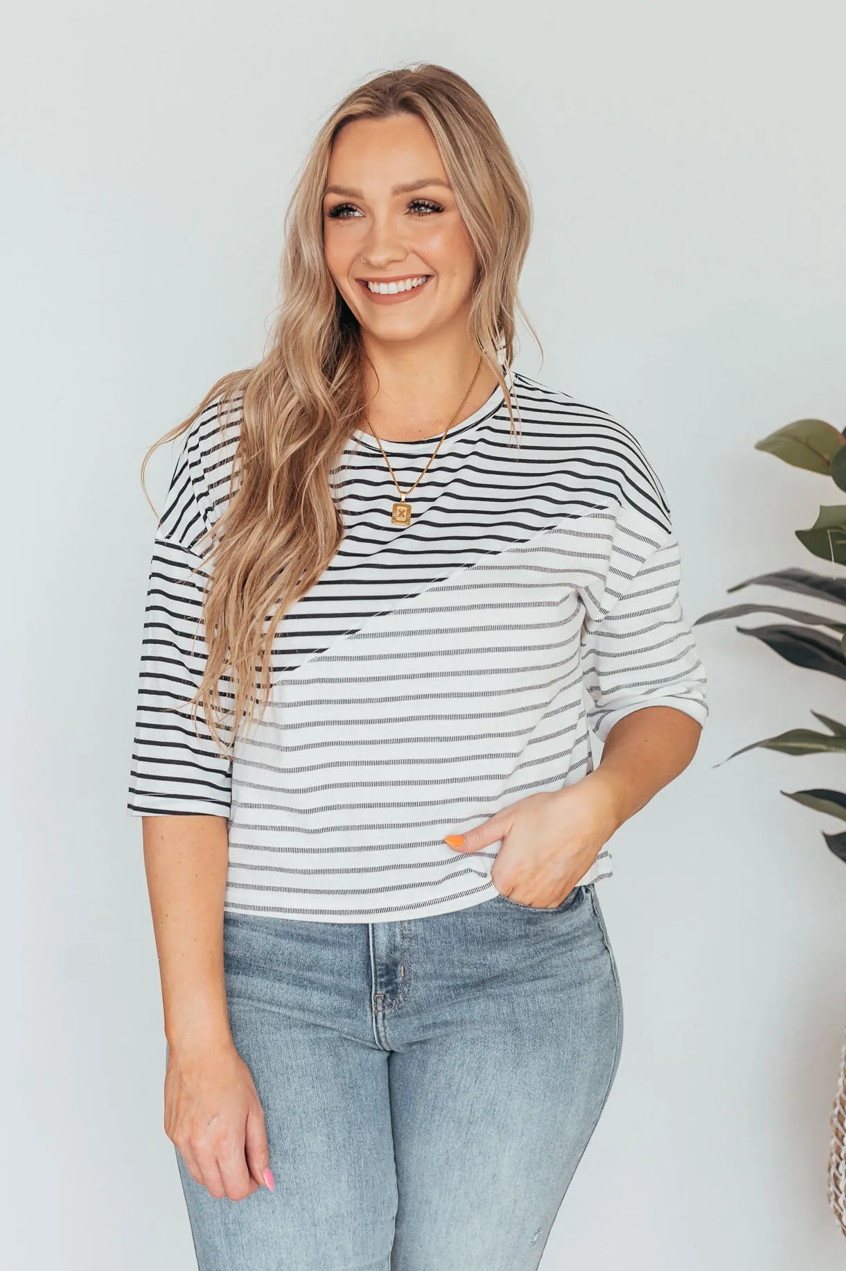 Striped Everyday Wear Top