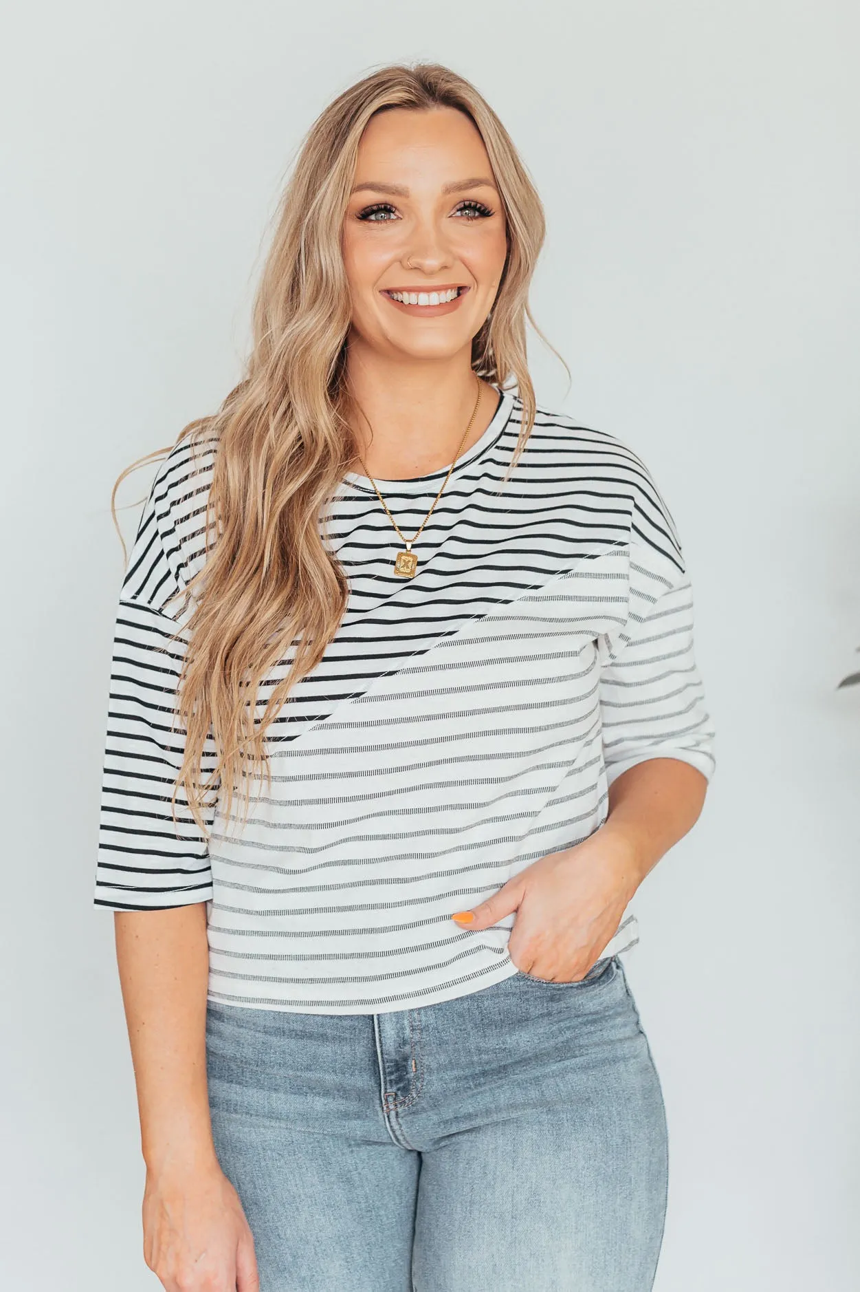 Striped Everyday Wear Top