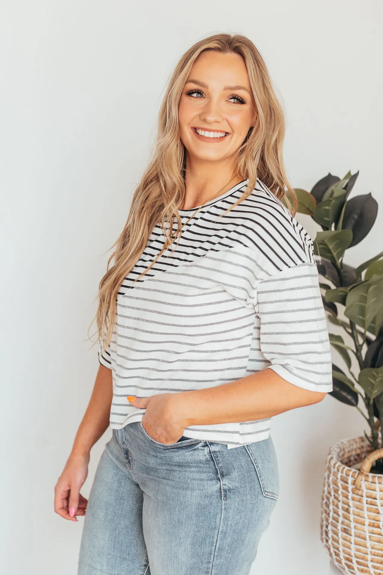 Striped Everyday Wear Top