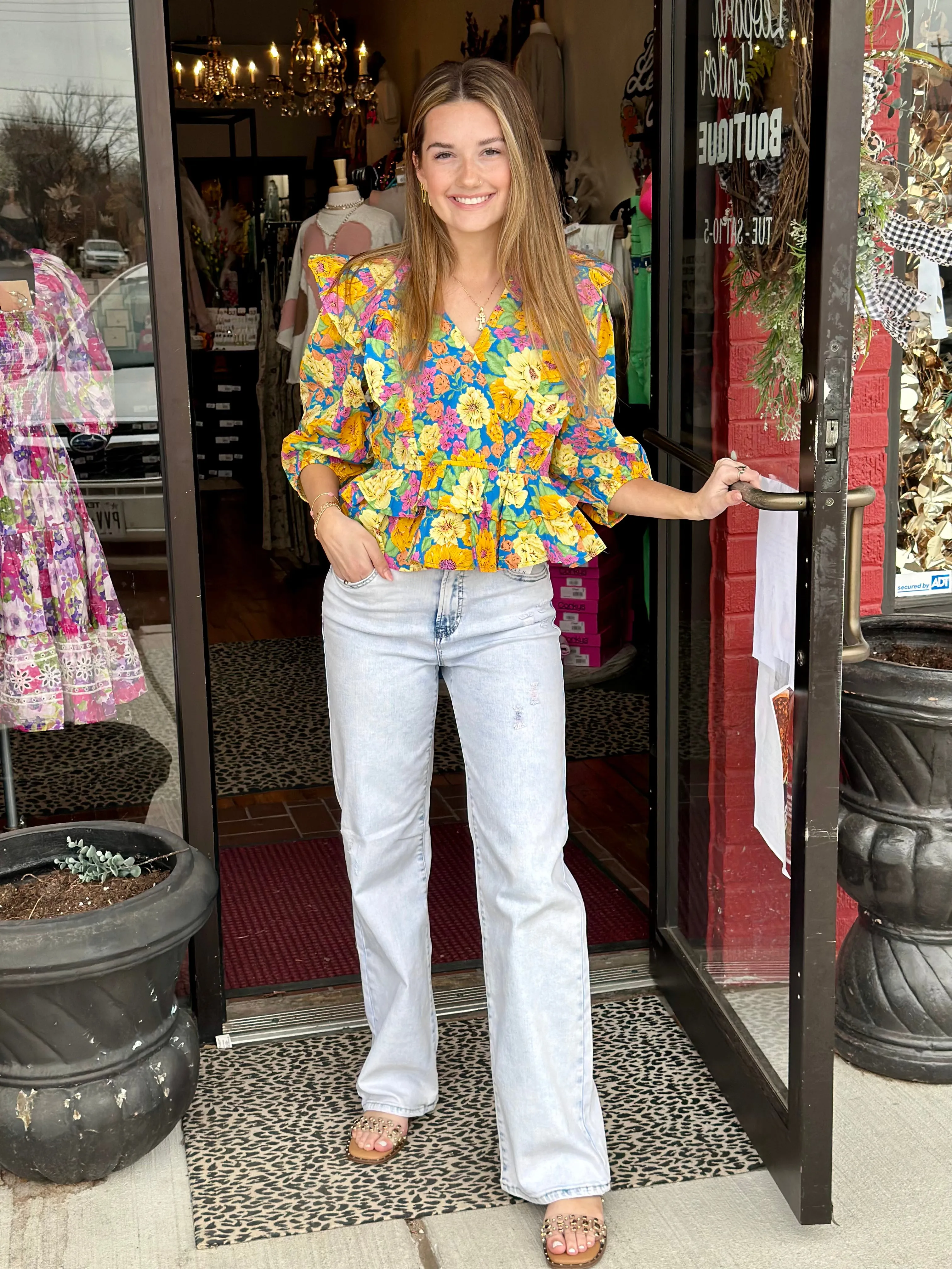 Sunday Best Floral Top