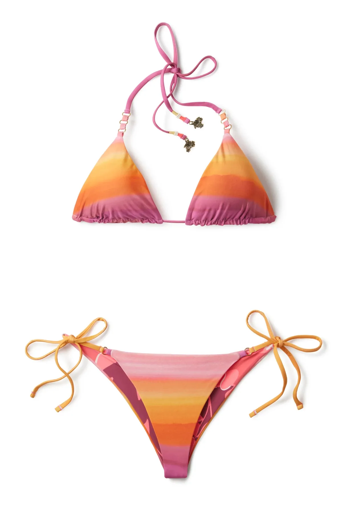 Sunny Reversible Brazilian Bikini Bottom