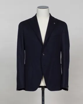 Tagliatore Wool & Cashmere Jacket / Navy