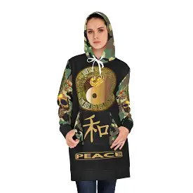 The Golden One (YinYang) Hoodie Dress