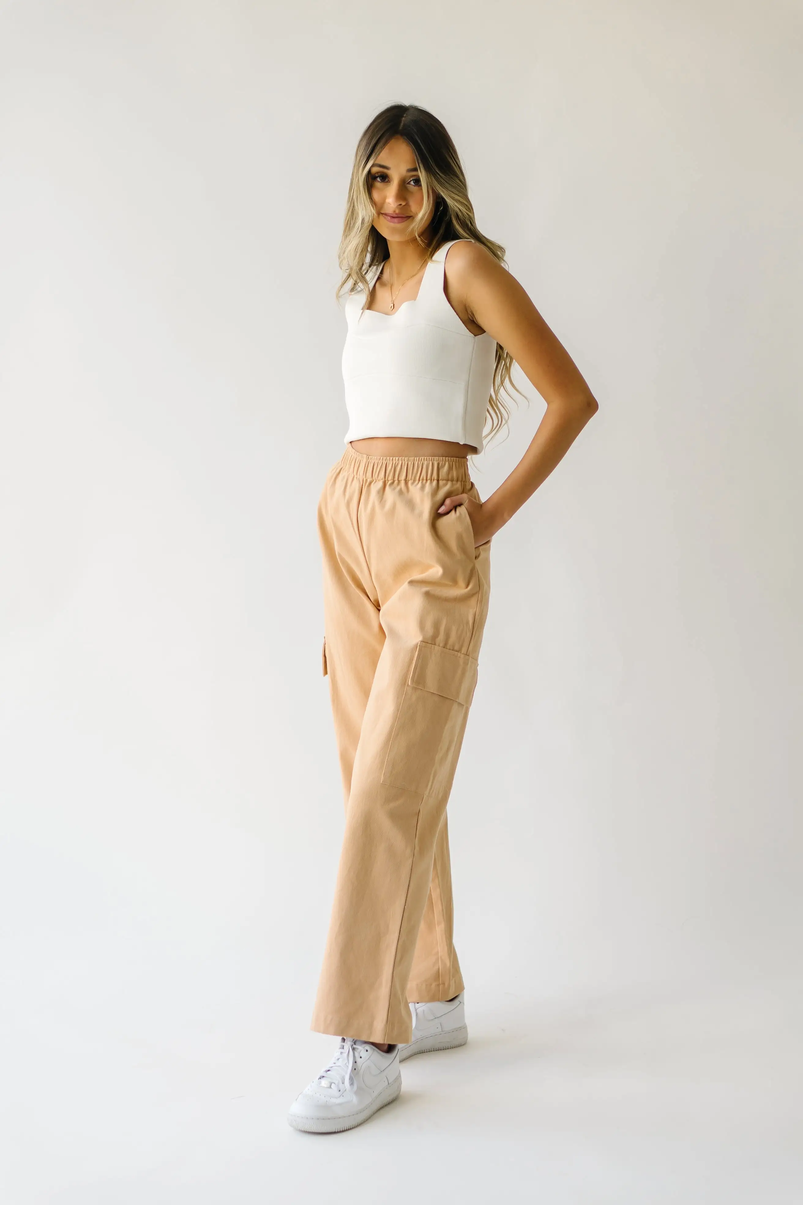 The Raymer Cargo Pant in Camel