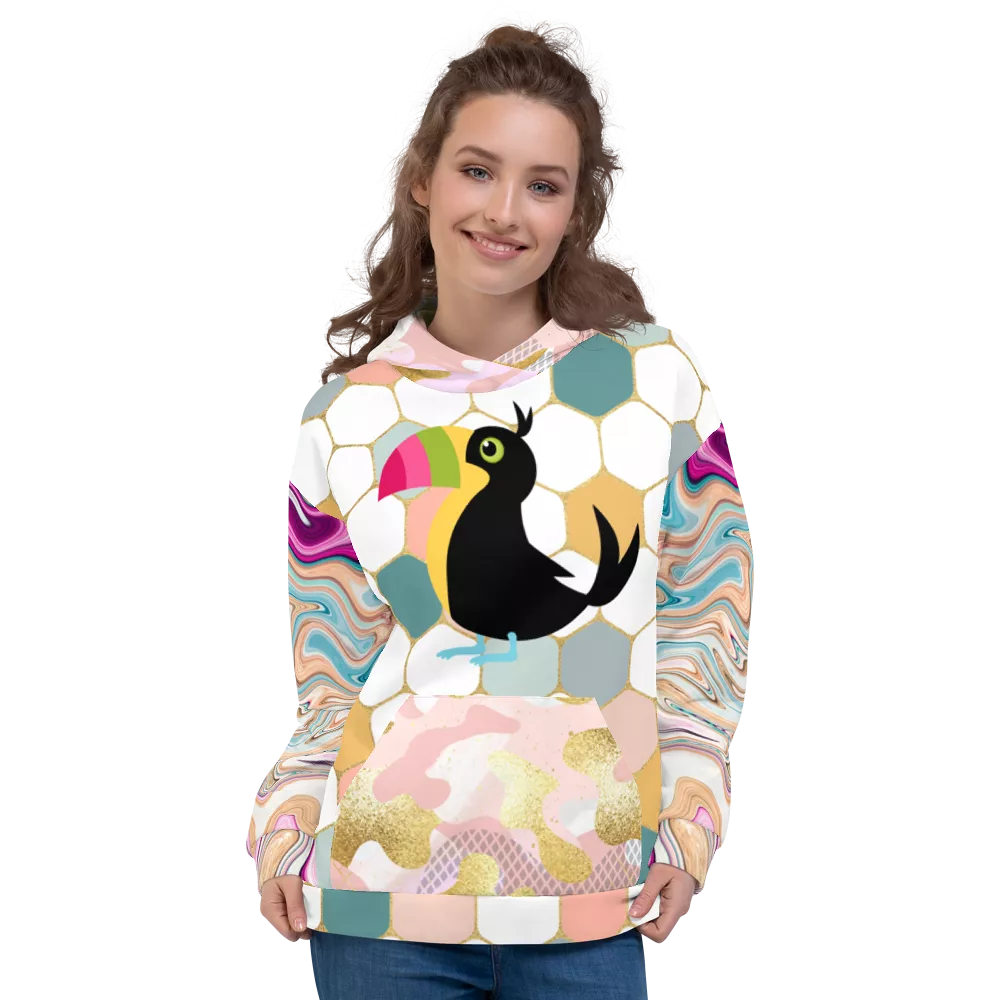 Toucan Swirl SYLKKE Hoody