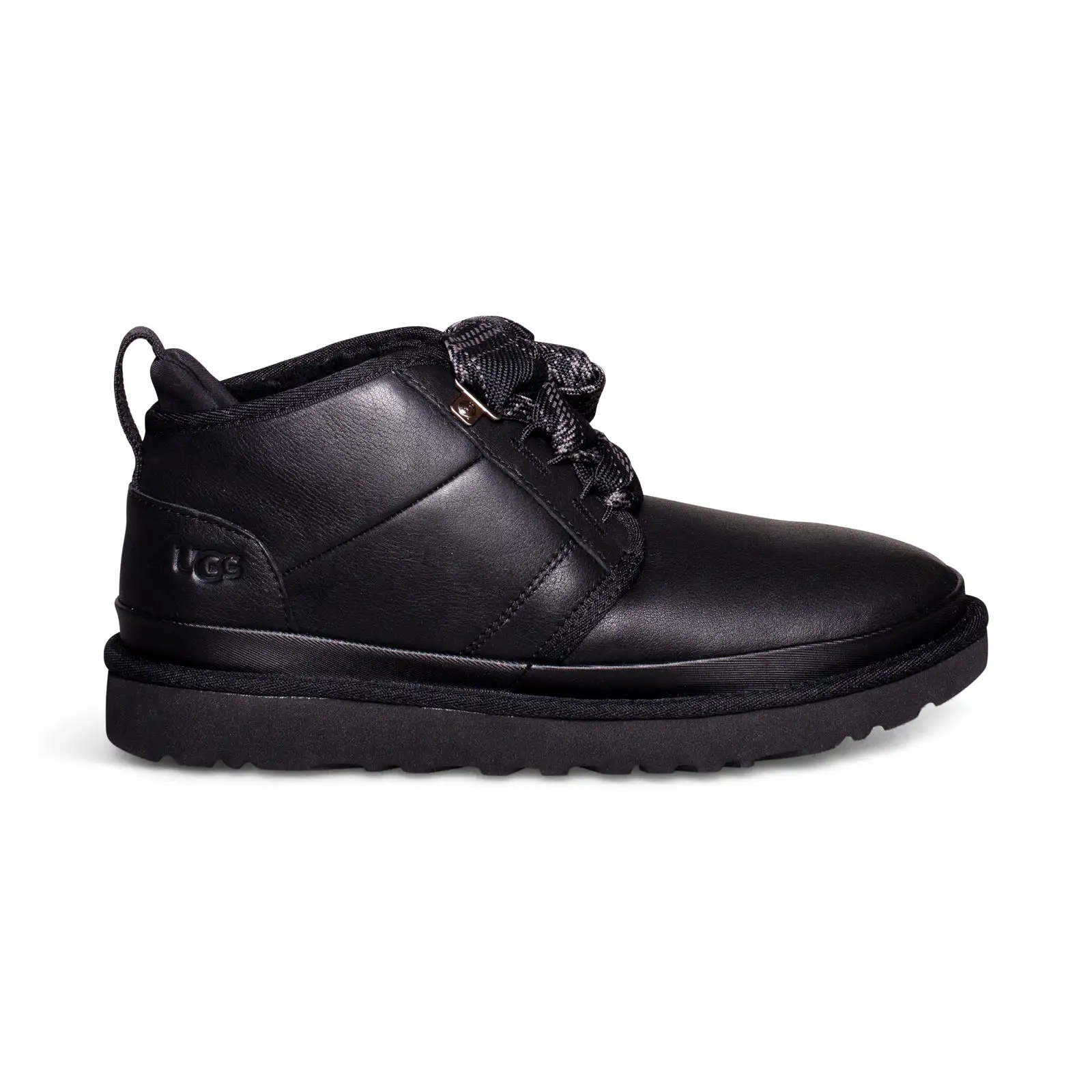 UGG Neumel FT Black Leather Boots - Men's