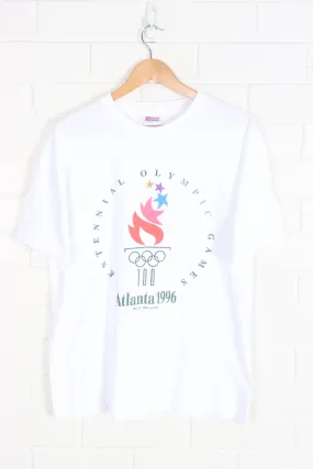 VINTAGE 1996 Centennial Olympics Torch Tee (L)